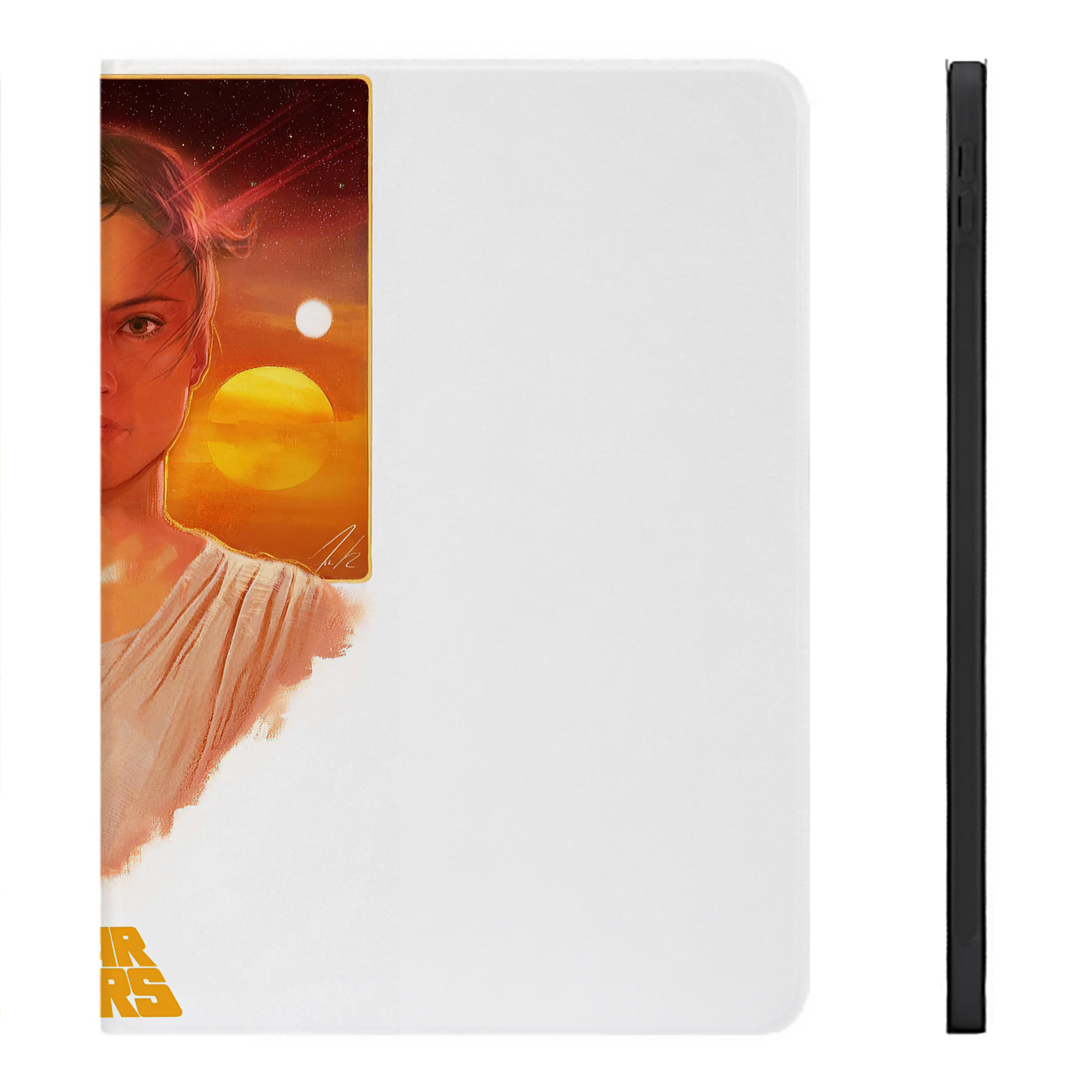 （画像用） スター・ウォーズ Star Wars IPadケース ペンホルダー付き ブックスタイルデザイン